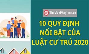 Luật Cư Trú 2020